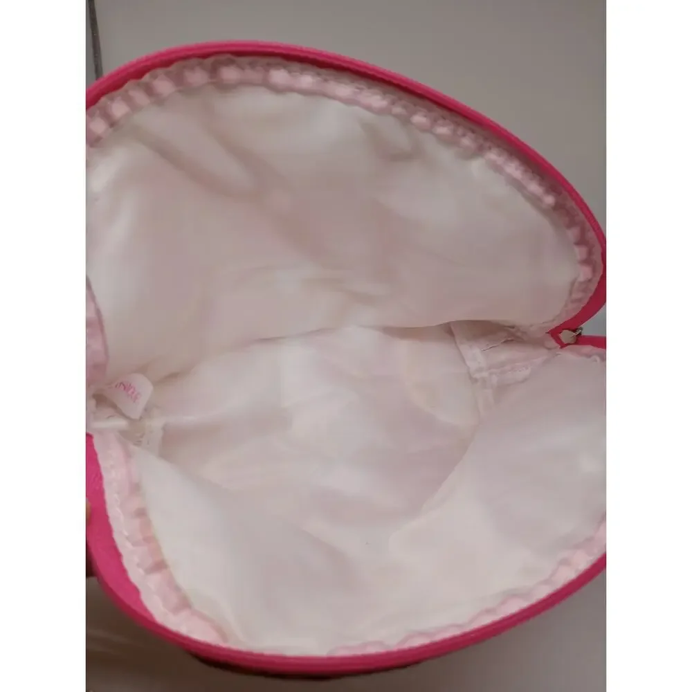 Clinique Pink‎ And Pruple Boho Print Cosmetic Bag NWOT